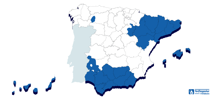 Reparto territorial e-distribución